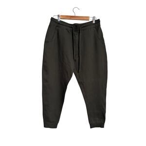Quince Ultra-Stretch Ponte Jogger Pant in Olive Green Women’s Size Large